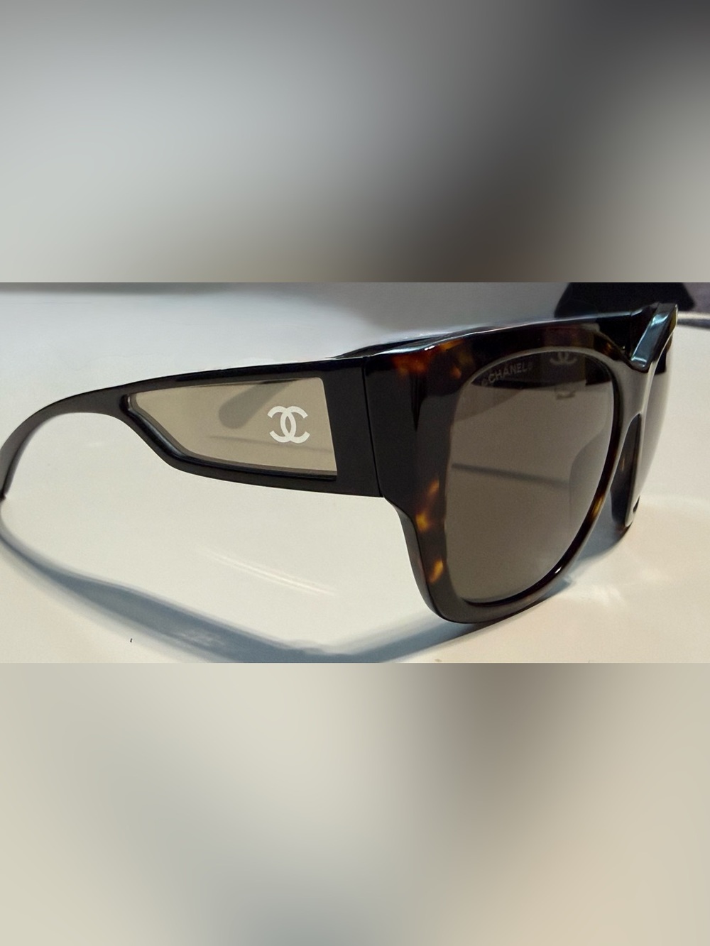 Authentic CHANEL Butterfly CC Sunglasses Brown 5429 c.714/3 - Picture 5 of 16